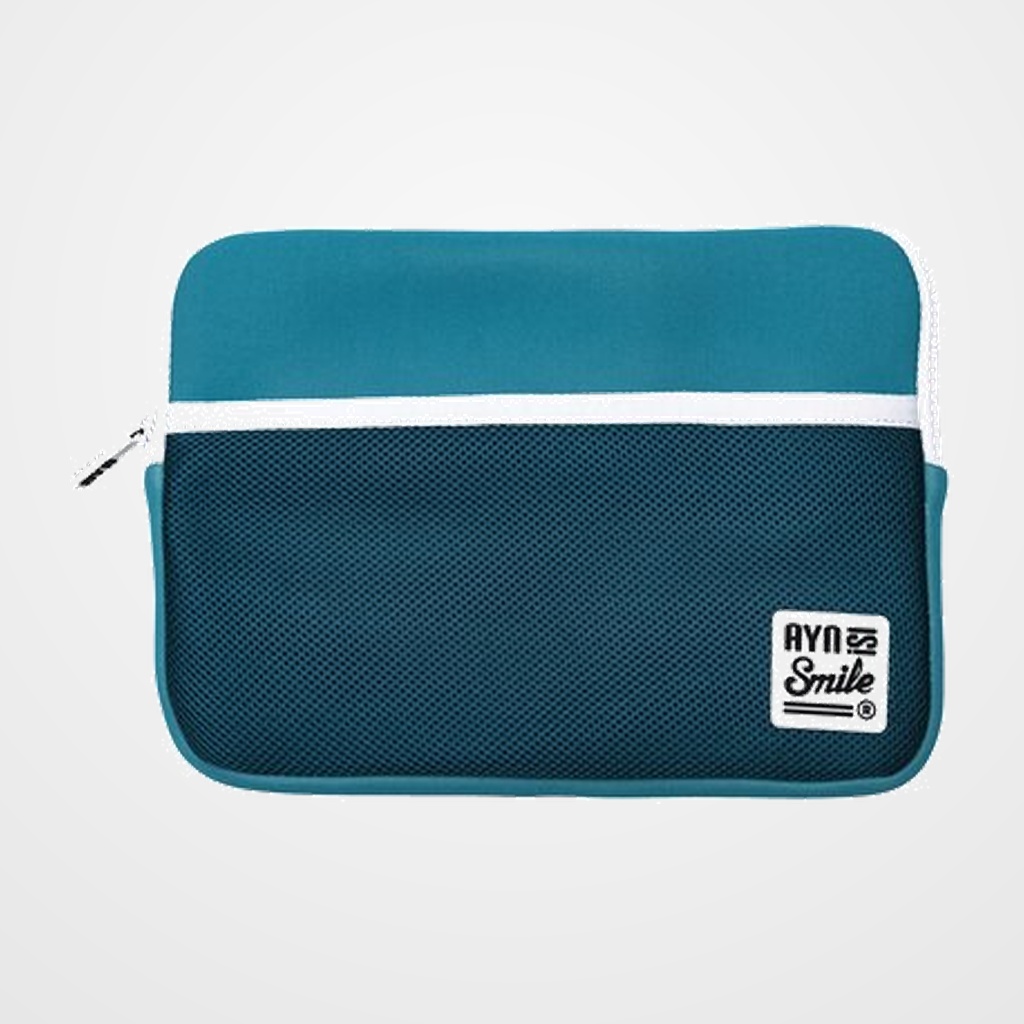 FUNDA PORTATIL SMILE SLEEVE NEOPRENO 13  FITNESS AZUL TURQUESA