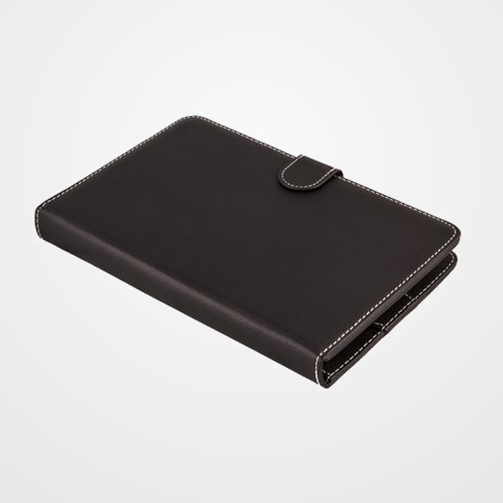 FUNDA TABLET SILVER HT UNIVERSAL 9 -10,4  CON TECLADO CABLE MICRO USB/USB-C NEGRO