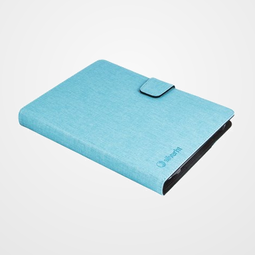 FUNDA TABLET SILVER HT UNIVERSAL ROTATORIA 360º  9 -10,4 AZUL