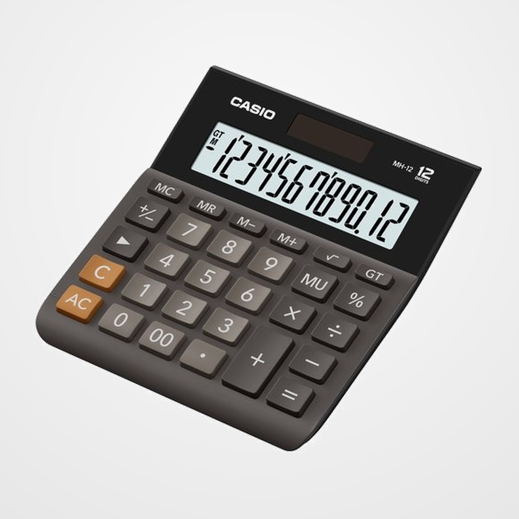 CALCULADORA SOBREMESA CASIO 12 DIGITOS MH-12