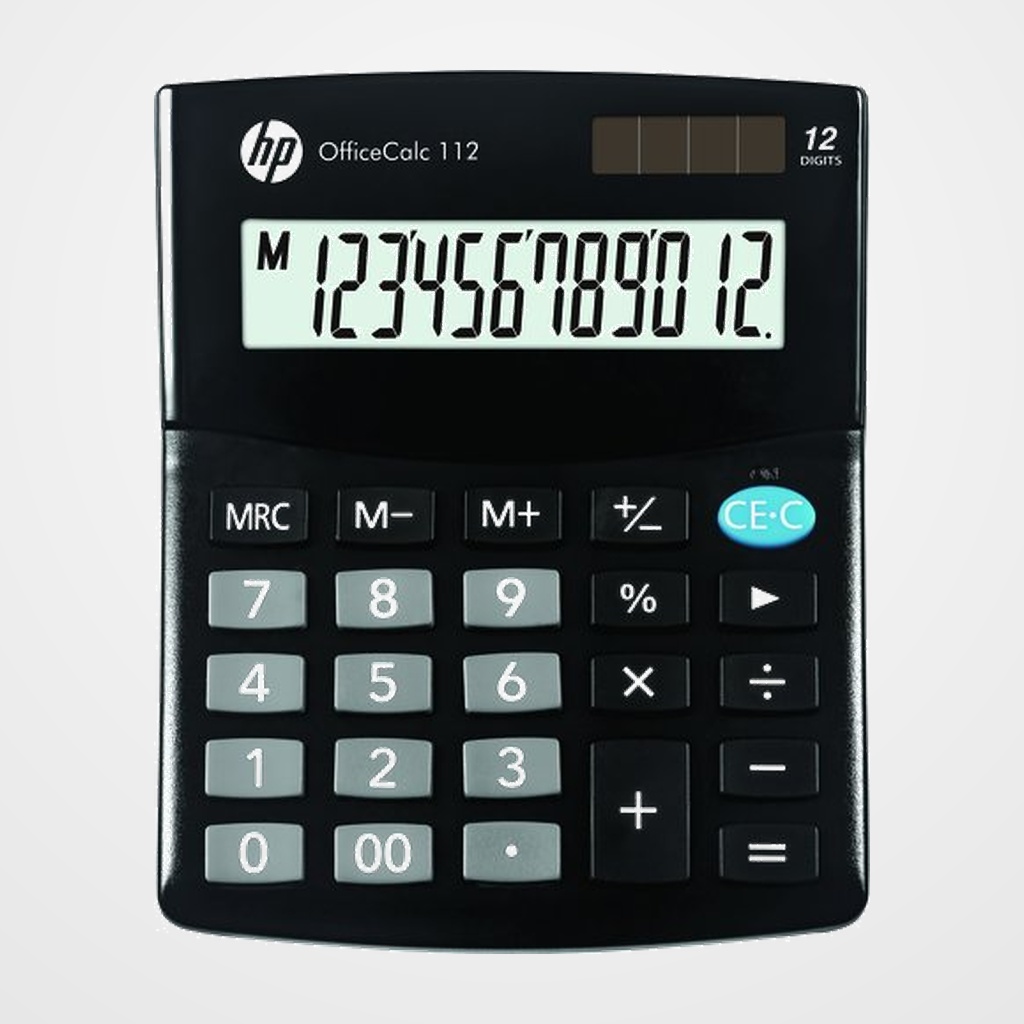 CALCULADORA SOBREMESA HP 12 DIGITOS HP-OC 112/INT BX