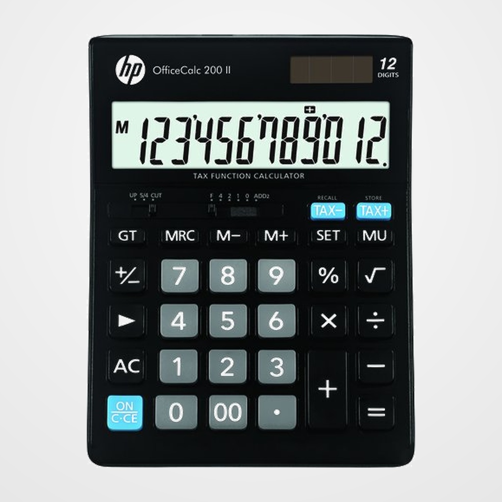 CALCULADORA SOBREMESA HP 12 DIGITOS HP-OC 200 II/INT BX