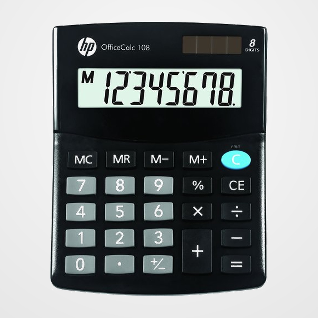 [15401668] CALCULADORA SOBREMESA HP 8 DIGITOS HP-OC 108/INT BX