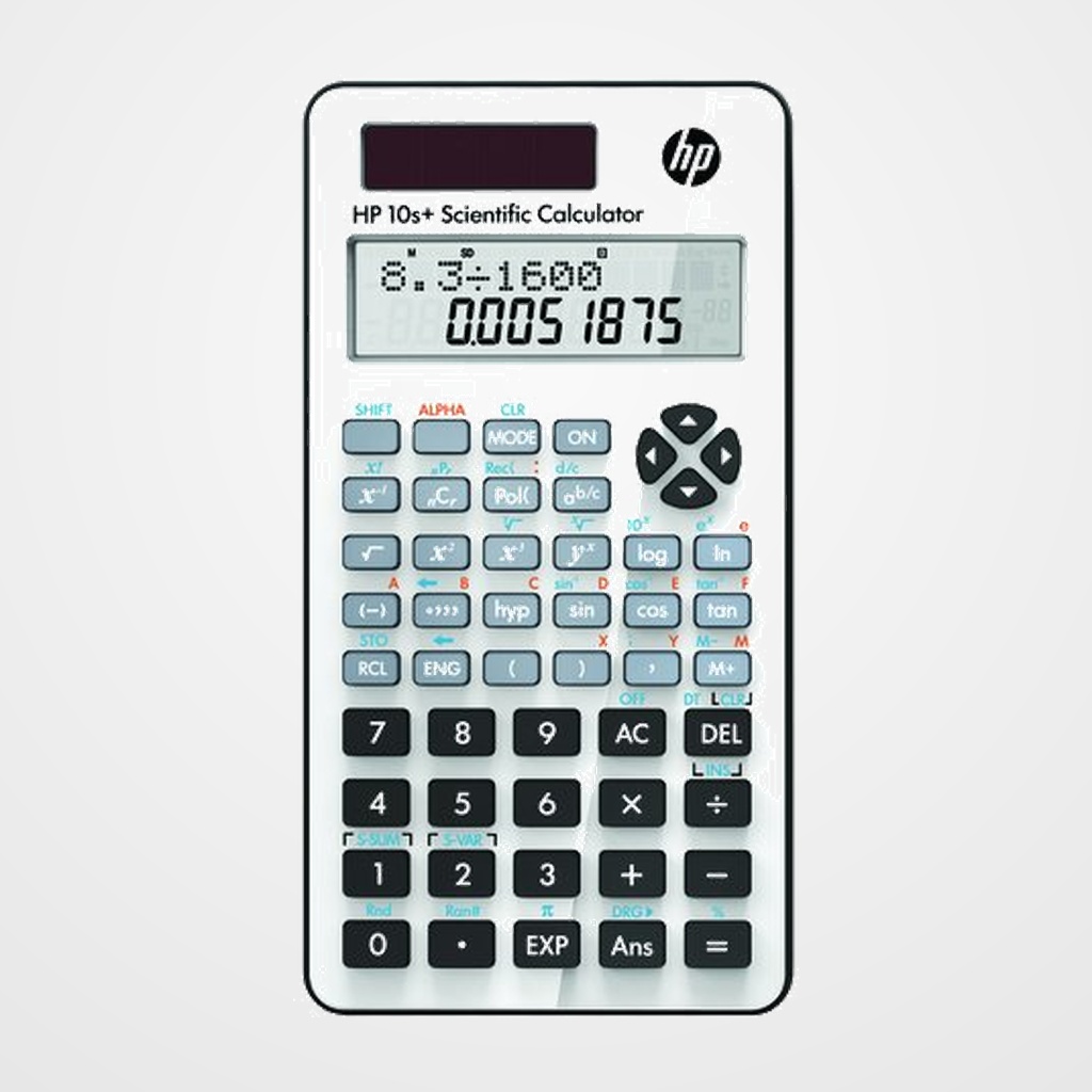 CALCULADORA CIENTIFICA HP 10 DIGITOS HP-10SPLUS (2 Lineas)