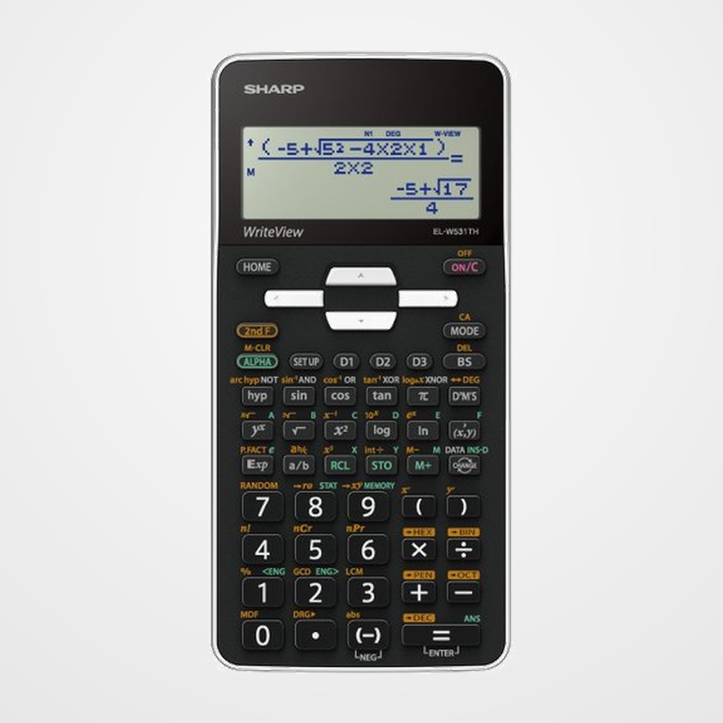 CALCULADORA CIENTIFICA SHARP 16 DIGITOS EL-W531TH (2 líneas)