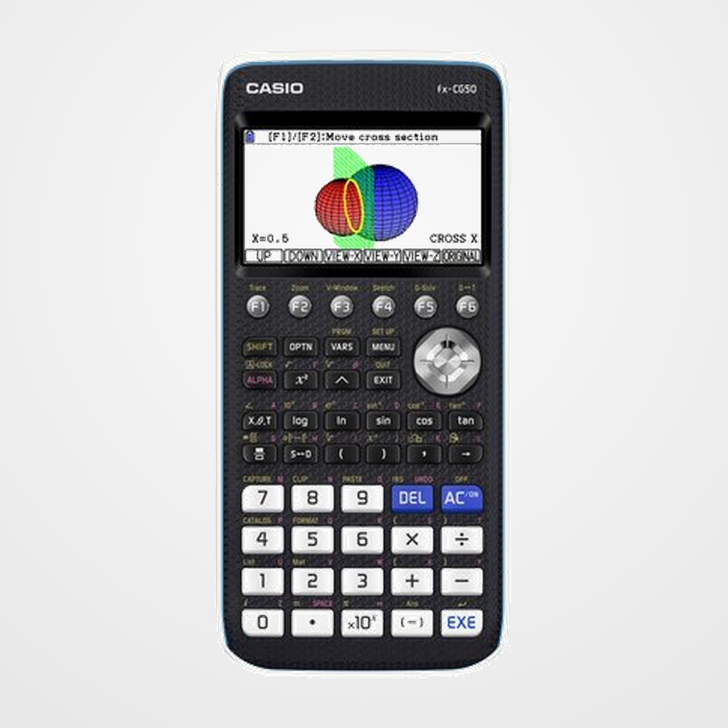 CALCULADORA GRAFICA CASIO FX-CG50 (65x128 puntos) 8 líneas de 21 caract.