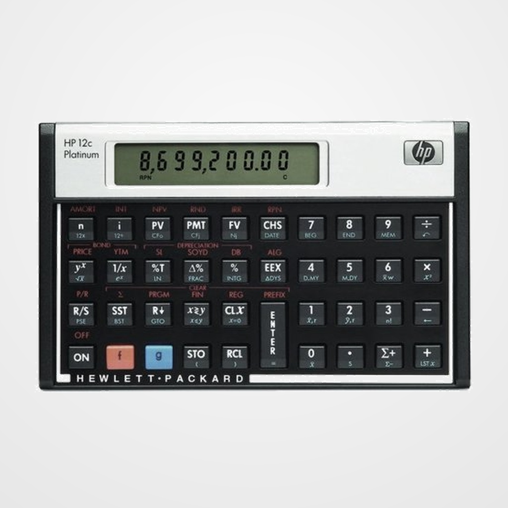 CALCULADORA FINANCIERA HP 10 DIGITOS 12C