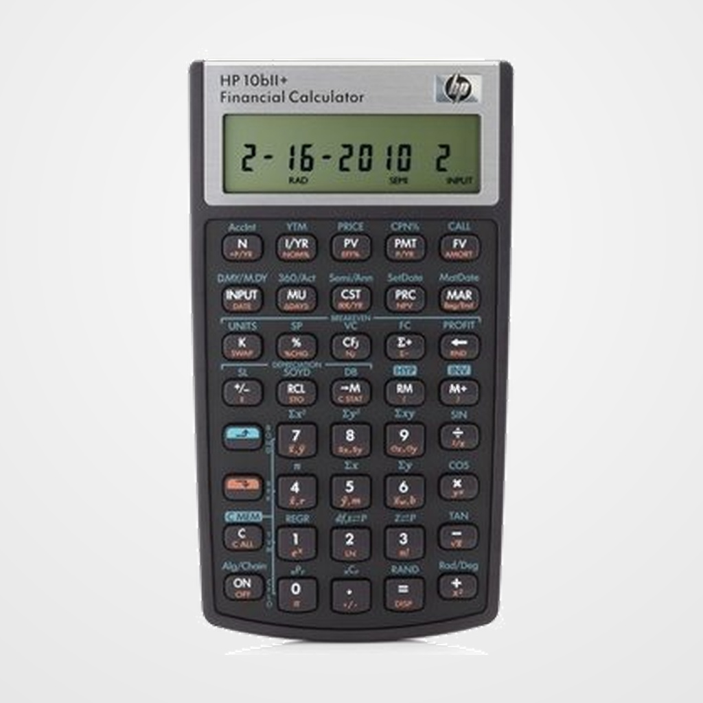 CALCULADORA FINANCIERA HP 12 DIGITOS 10BII PLUS