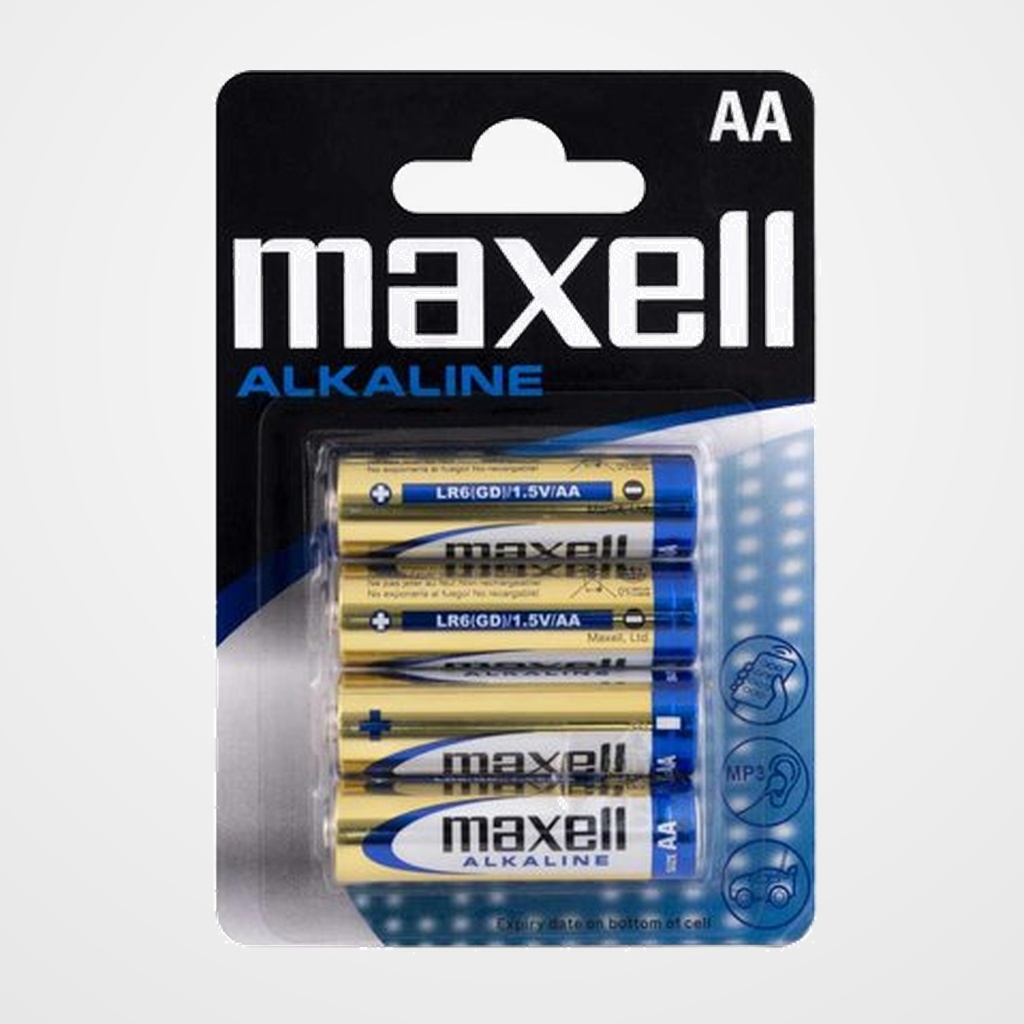 PILAS ALCALINA MAXELL LR06 BLISTER DE 4 (M005)
