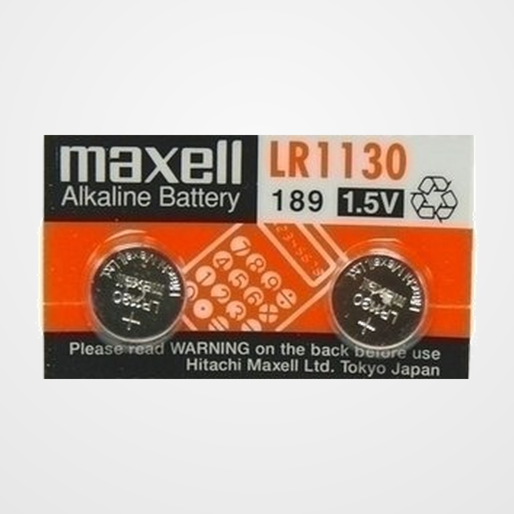 PILAS MAXELL MICRO LR1130 BLISTER DE 2 (M567)