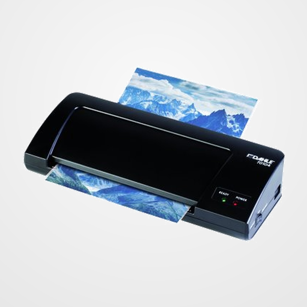 PLASTIFICADORA TERMICA DAHLE DOS RODILLOS A4 NEGRO