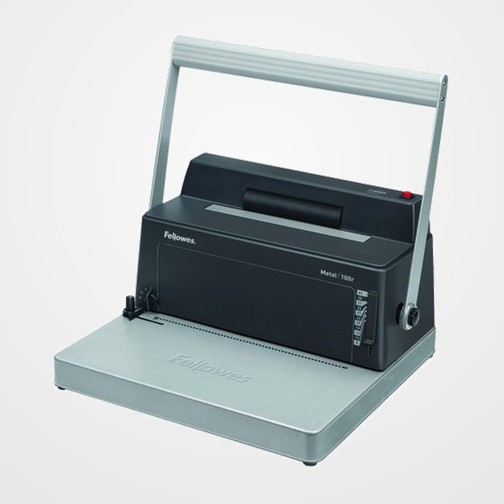 ENCUADERNADORA ESPIRAL FELLOWES paso 5:1 METAL  100R