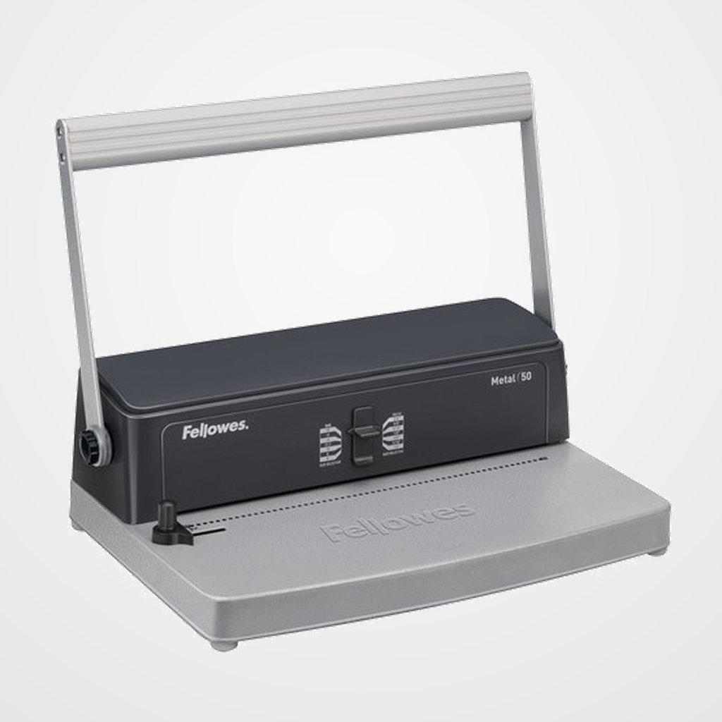 ENCUADERNADORA ESPIRAL FELLOWES paso 5:1 METAL  50