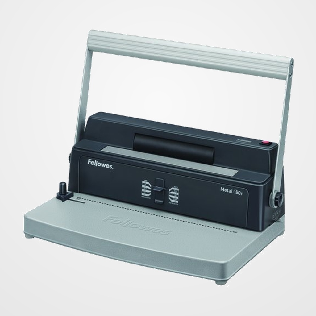 MAQUINA ENCUADERNAR FELLOWES ESPIRAL METALICO ESP50-R