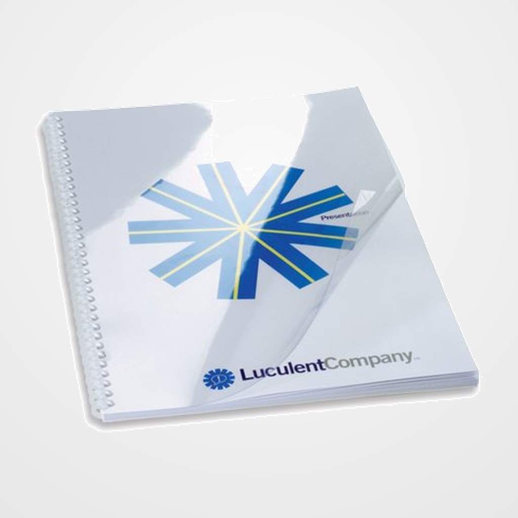 TAPA de ENCUADERNAR GBC PVC TRANSPARENTE A3 0,18 mm CRISTAL (PACK de 100)