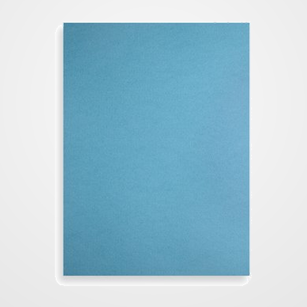 TAPA de ENCUADERNAR FABRIANO 23x32cm CARTULINA 200 g AZUL CIELO PAQUETE de 50