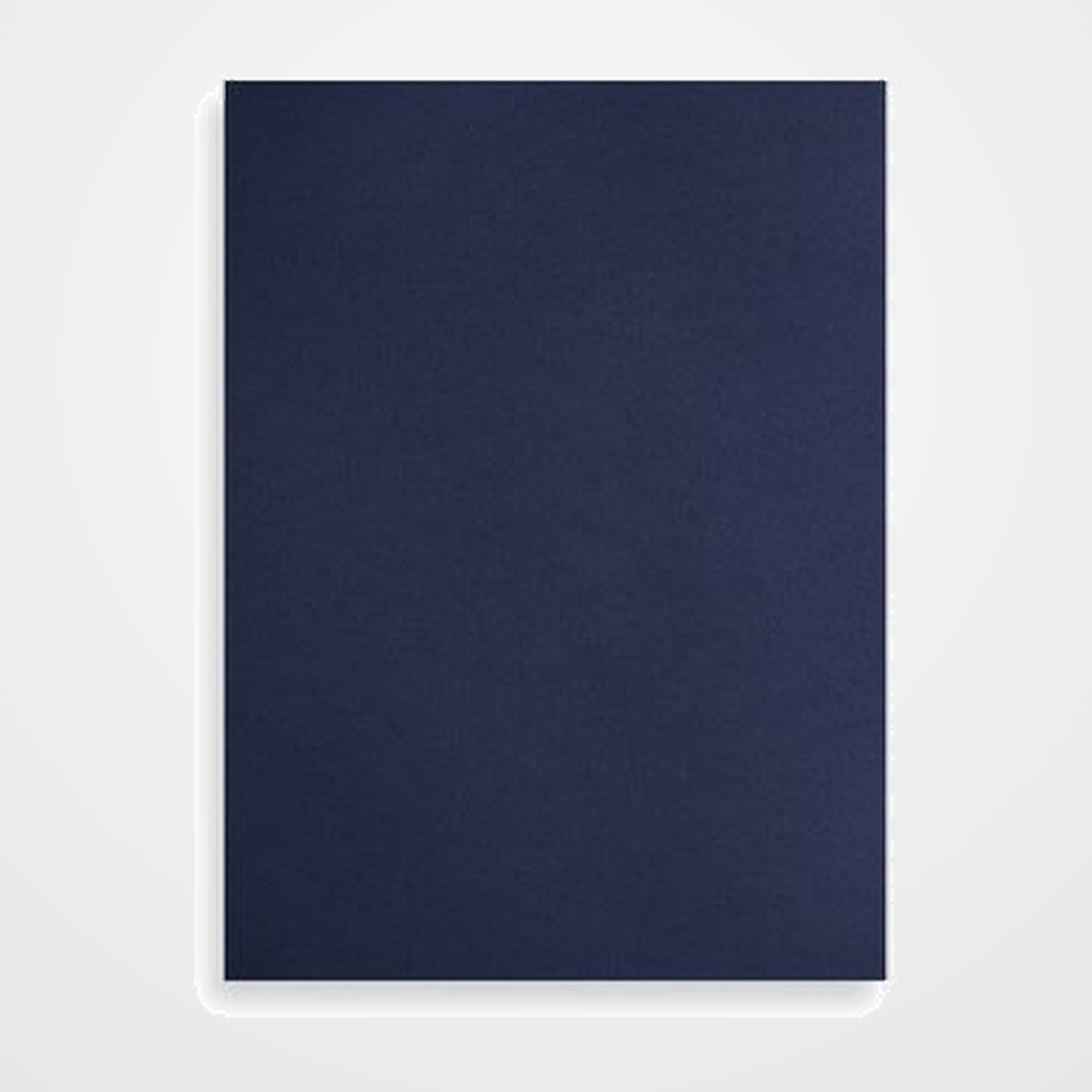 TAPA de ENCUADERNAR FABRIANO 23x32cm CARTULINA 200 g AZUL MARINO PAQUETE de 50