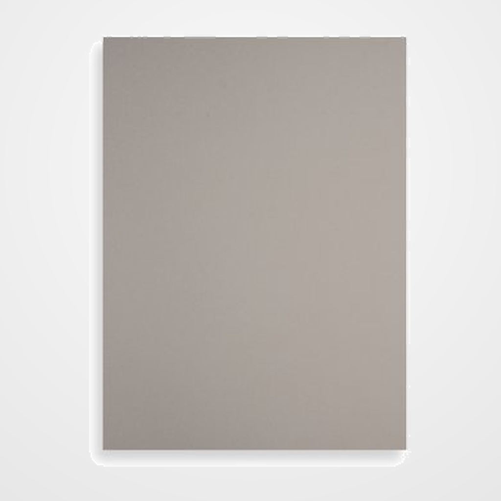 TAPA de ENCUADERNAR FABRIANO 23x32cm CARTULINA 200 g GRIS PERLA PAQUETE de 50