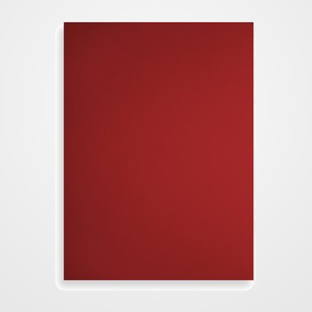 [18101315] TAPA de ENCUADERNAR FABRIANO 23x32cm CARTULINA 200 g ROJO PAQUETE de 50