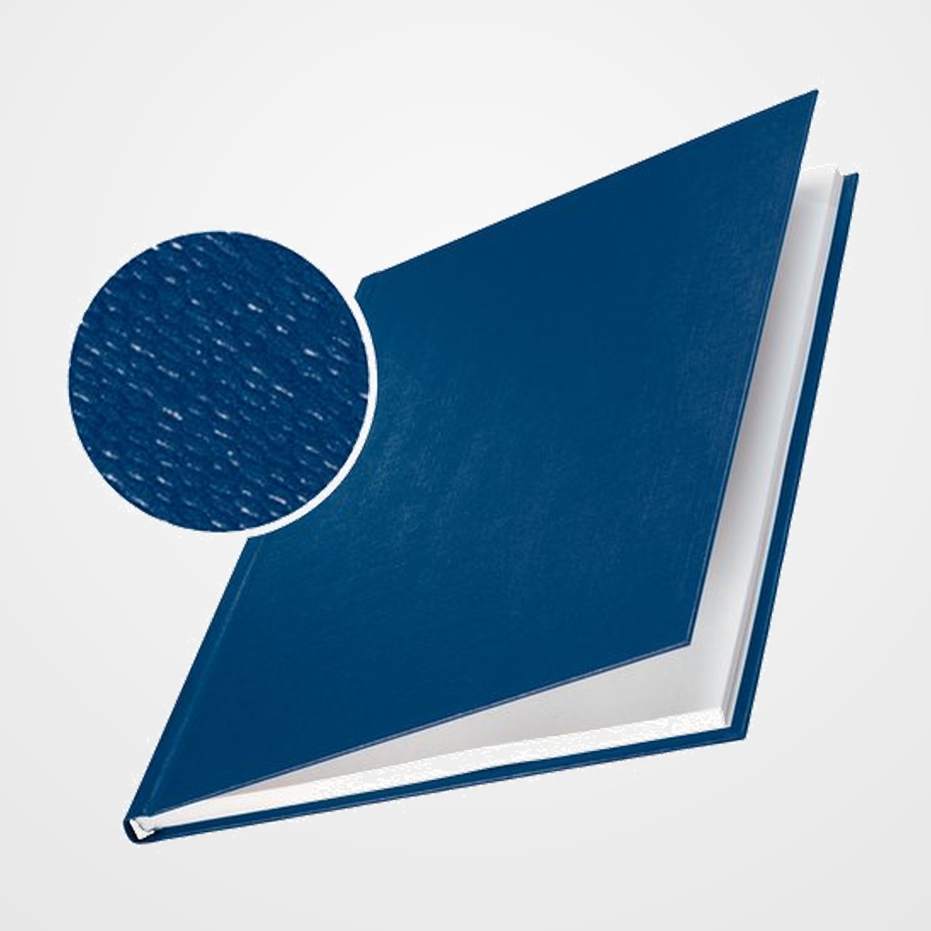 TAPA LEITZ impressBIND A4 RIGIDA CLASSIC  3,5 mm (AA) AZUL CAJA de 10