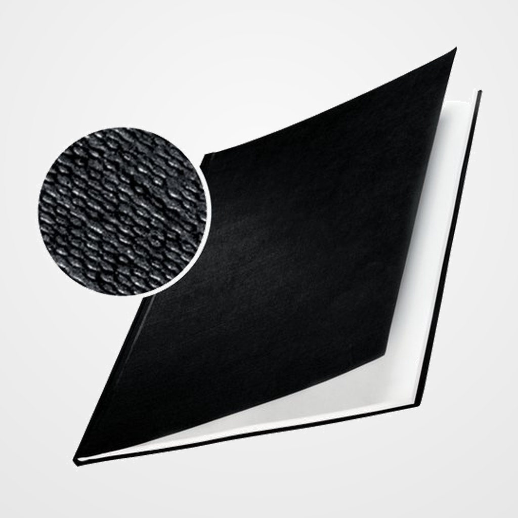 TAPA LEITZ impressBIND A4 RIGIDA CLASSIC  3,5 mm (AA) NEGRO CAJA de 10