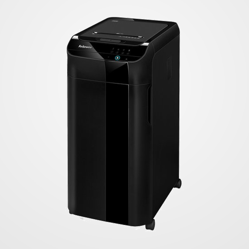 DESTRUCTORA FELLOWES AUTOMAX 350C (350h PARTIC.) Nv.seg.4 - particula 4x38mm, ancho 230mm, dep.68L