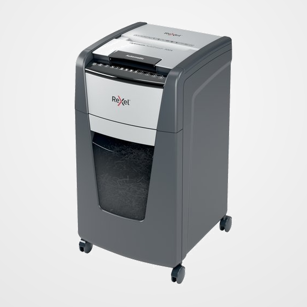 DESTRUCTORA OPTIMUM AUTO+ 300X (10/300h PARTIC.) Nv.seg.4 - particula 4x25mm, dep.60L Alimentador automático de 300h