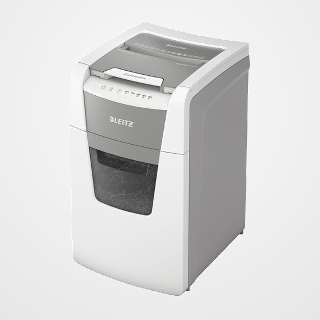 DESTRUCTORA LEITZ IQ HOME OFFICE 150 AUTO-FEED (150h CONFETI) BLANCA Nv.seg.4 - particula 4x28mm dep.44L