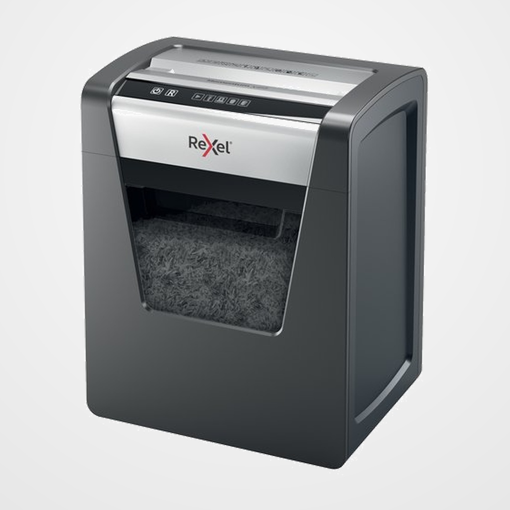 DESTRUCTORA REXEL MOMENTUM X415 (15h CONFETI) Nv.seg.4 - tira 4mm, dep.23L