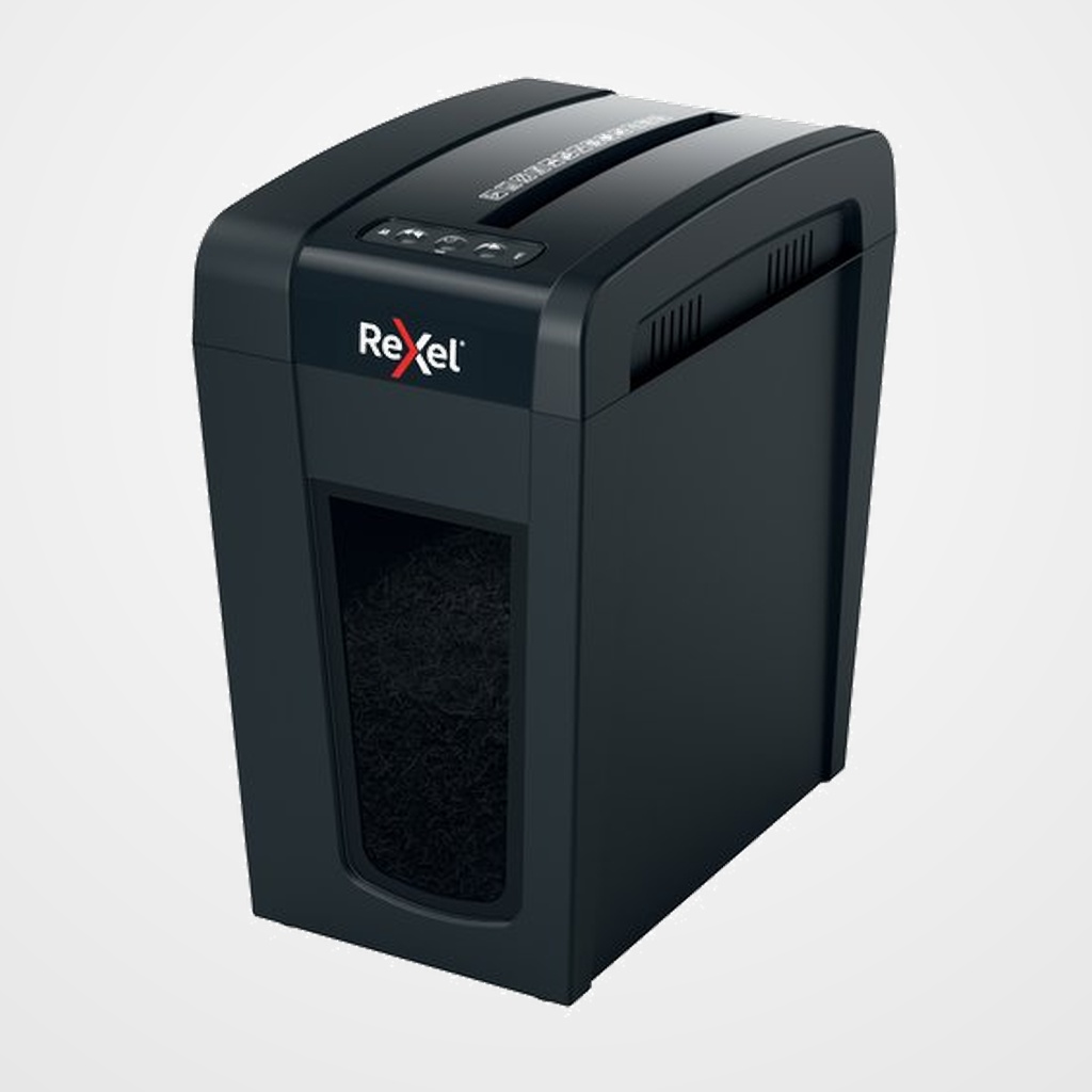 DESTRUCTORA REXEL SECURE X10-SL NEGRO (10h CONFETI) Nv.seg.4 - particula 4x40mm dep.18L