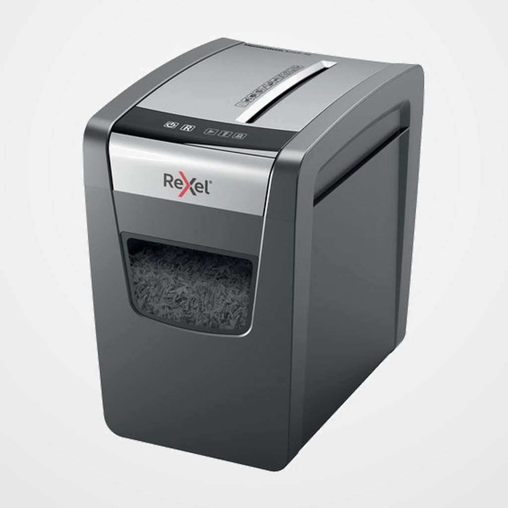 DESTRUCTORA REXEL MOMENTUM X312SL (12h CONFETI) Nv.seg.3 - particula 5x42mm dep.23L