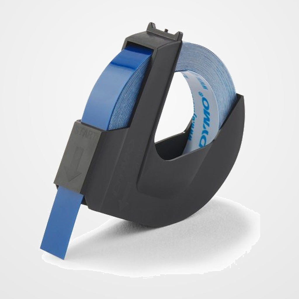 CINTA de ROTULAR DYMO TRADICIONAL  3m  9mm AZUL (520106)