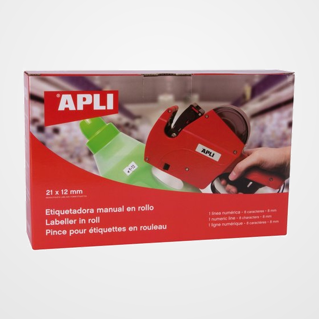 ETIQUETADORA de PRECIOS APLI 1 LINEA 8 DIGITOS