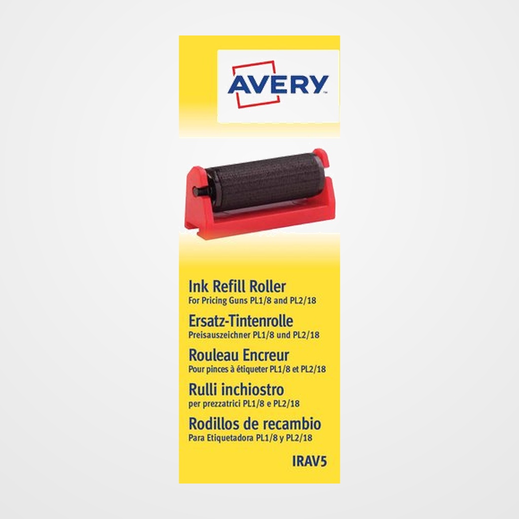 RECAMBIO RODILLO TINTA AVERY PARA ETIQUETADORAS PL1/8 Y PL2/18