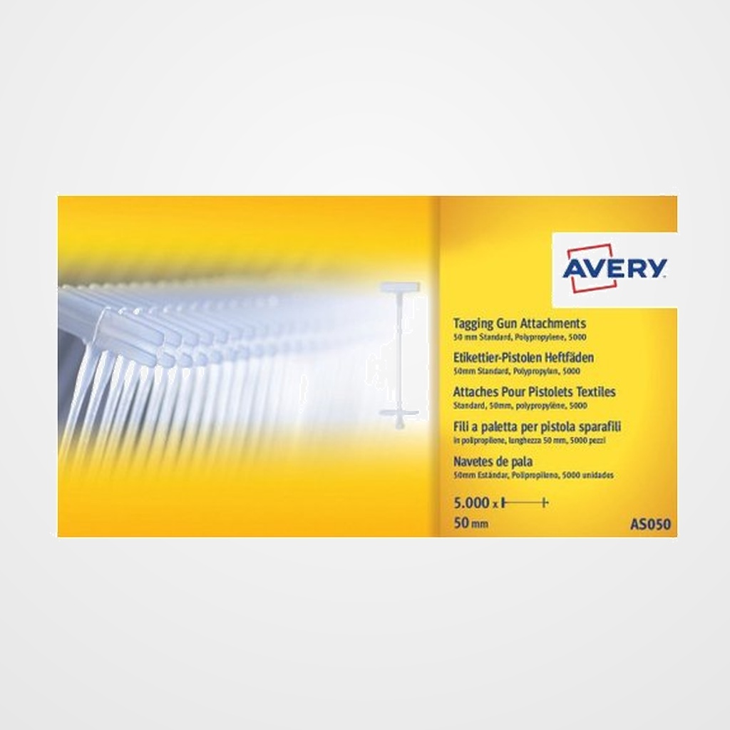 RECAMBIO AVERY NAVETE PLASTICO 40mm C/5000