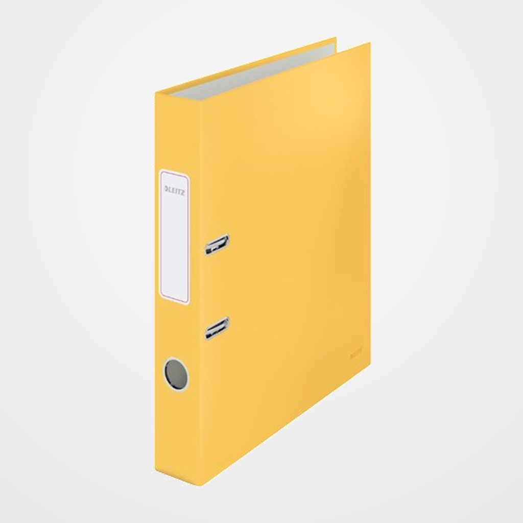 ARCHIVADOR palanca LEITZ COSY A4 180º 50mm AMARILLO