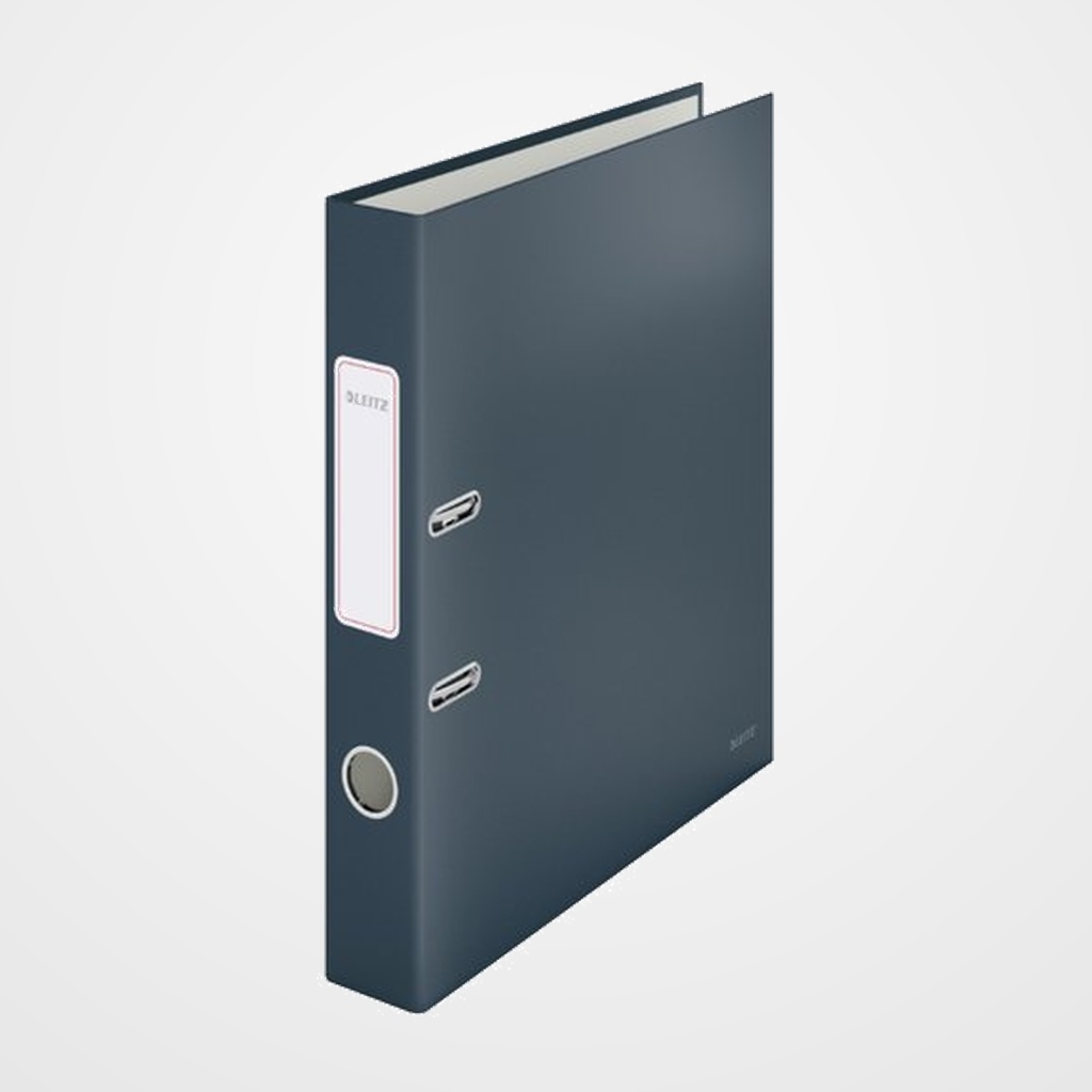 ARCHIVADOR palanca LEITZ COSY A4 180º 50mm GRIS