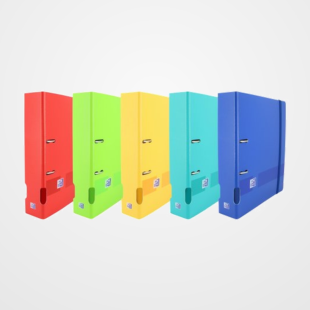 ARCHIVADOR palanca OXFORD LIVE&GO POLYFOAM  A4+ 70mm SURTIDO (5 col.)