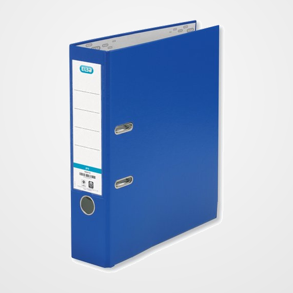 ARCHIVADOR palanca ELBA FORRADO PP RADO TOP Fº 80mm AZUL (1095801)