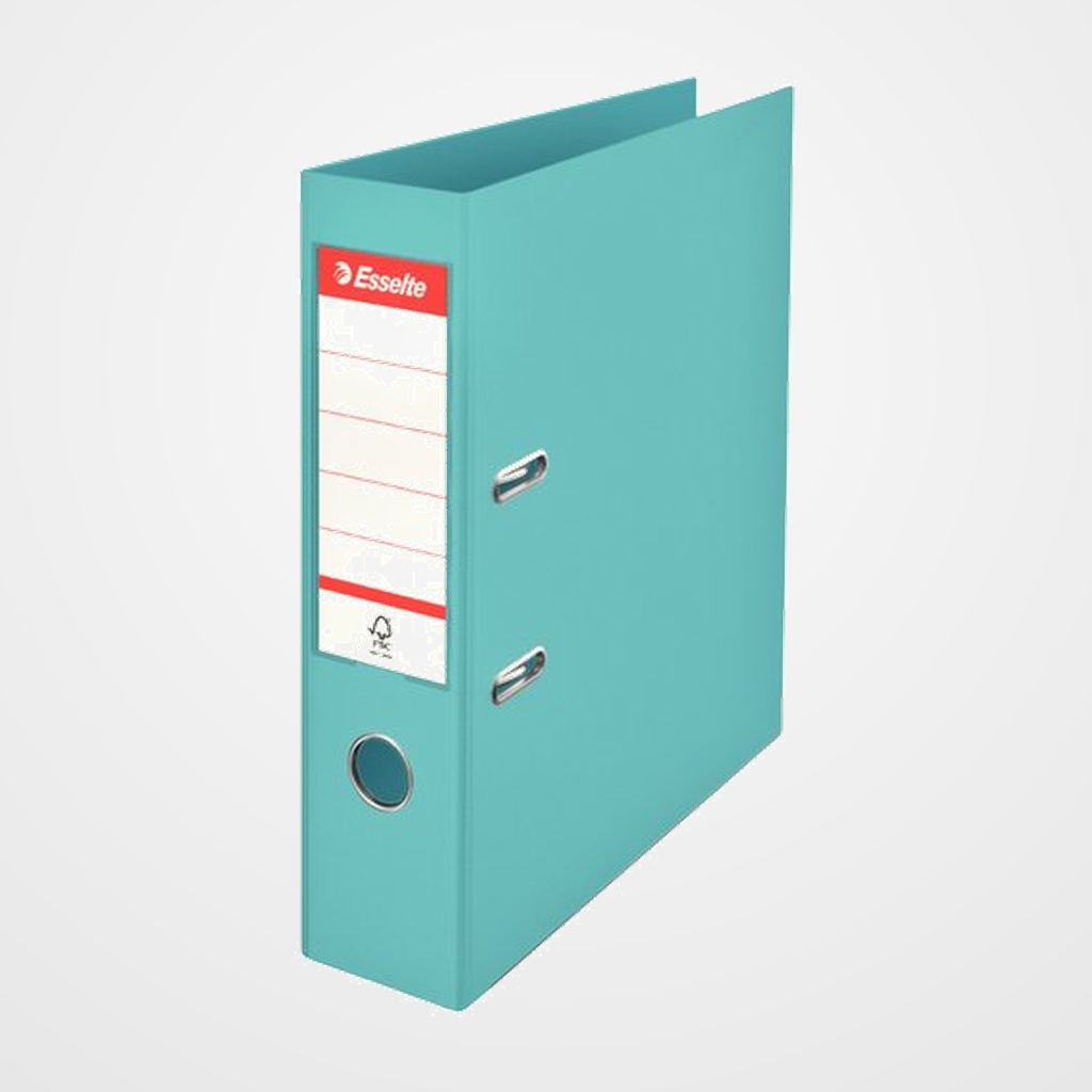 ARCHIVADOR palanca ESSELTE COLOUR BREEZE PLASTICO FORRADO con RADO A4 75mm AZUL