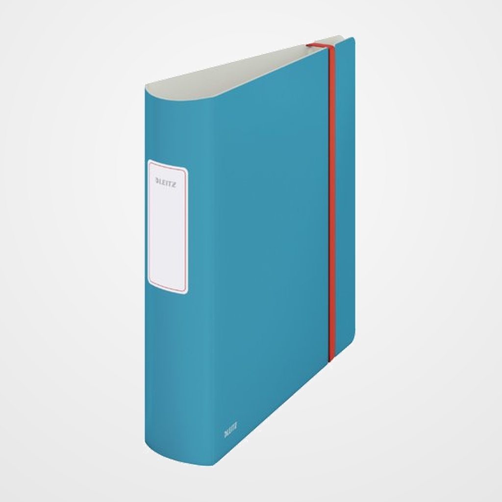 ARCHIVADOR palanca LEITZ ACTIVE COSY POLYFOAM A4 180º 82mm AZUL