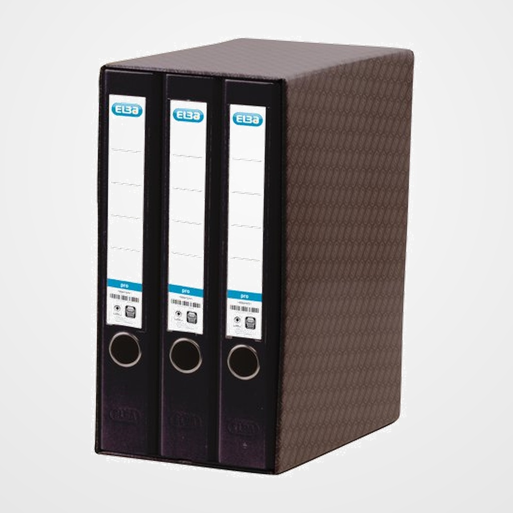 MODULO ARCHIVADORES palanca ELBA RADO TOP forr.PP 3 uds.A4 50mm NEGRO