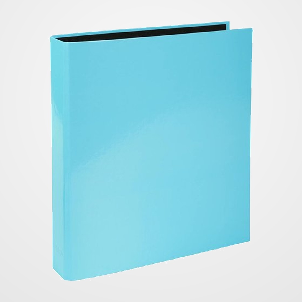 CARPETA de ANILLAS EXACOMPTA AQUAREL CARTON FORRADO A4 2 an. 25mm AZUL