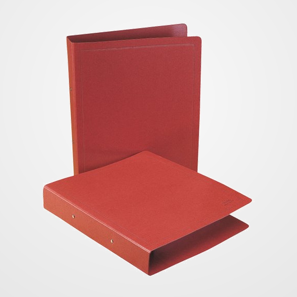 CARPETA de ANILLAS SARO CARTON Nº10 GOFRADO BRILLO CUERO Fº 2 an.25mm