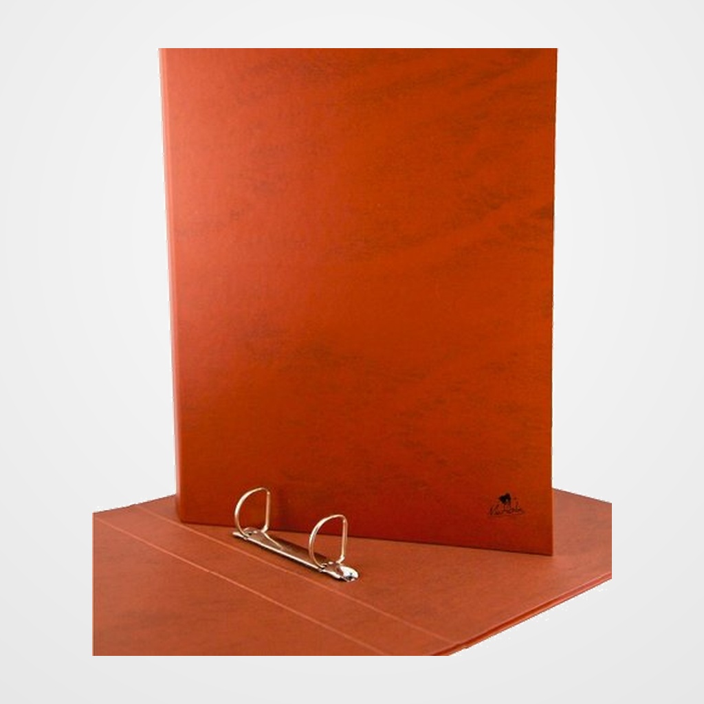 CARPETA de ANILLAS MARIOLA CARTON Fº APAISADO 2 an. 40mm MIXTAS CUERO