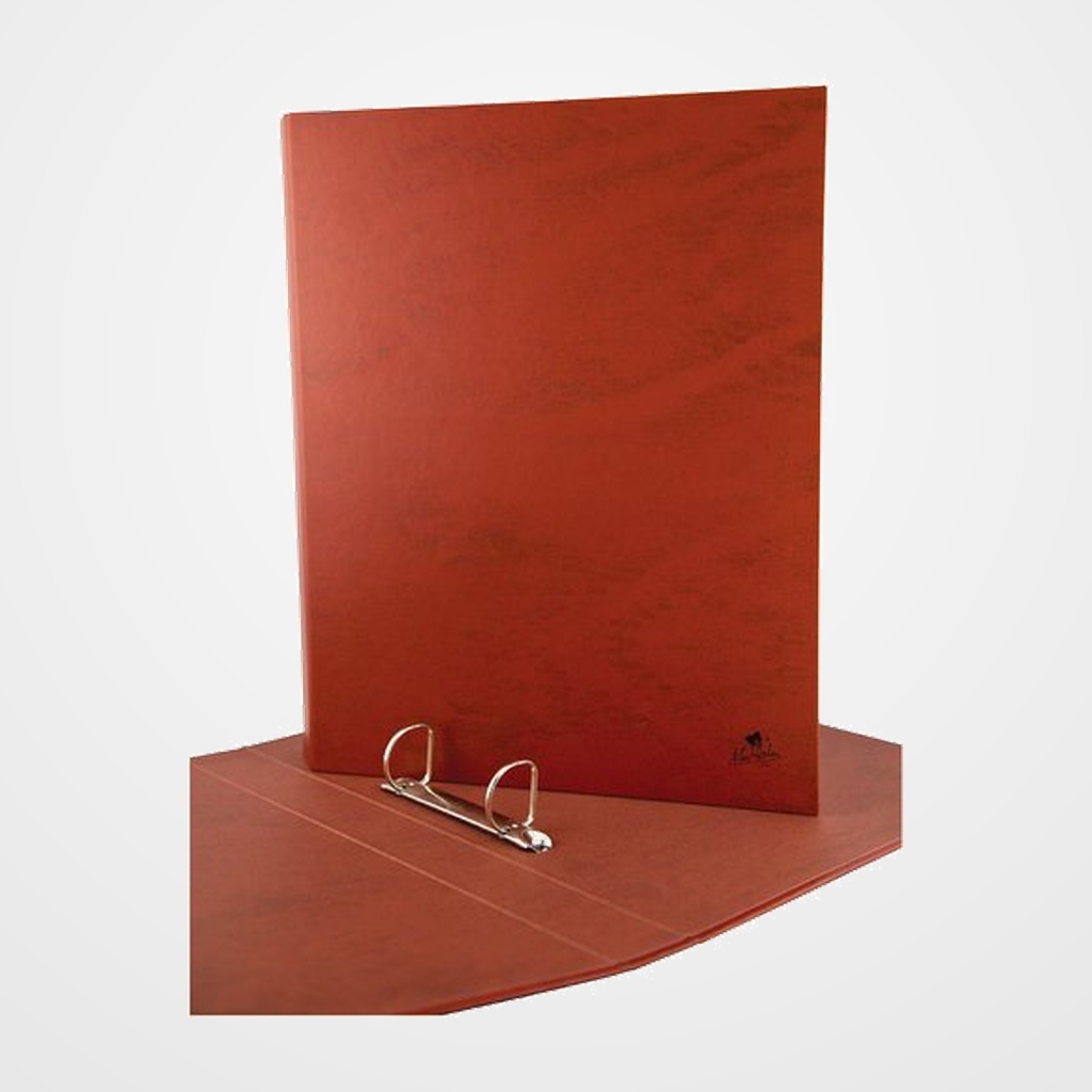 CARPETA de ANILLAS MARIOLA CARTON FORRADO SC Fº 4 an.MIXTAS 25mm CUERO