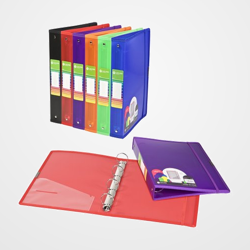 CARPETA de ANILLAS CARCHIVO DUNE PP A4+ 4 an.40mm AZUL