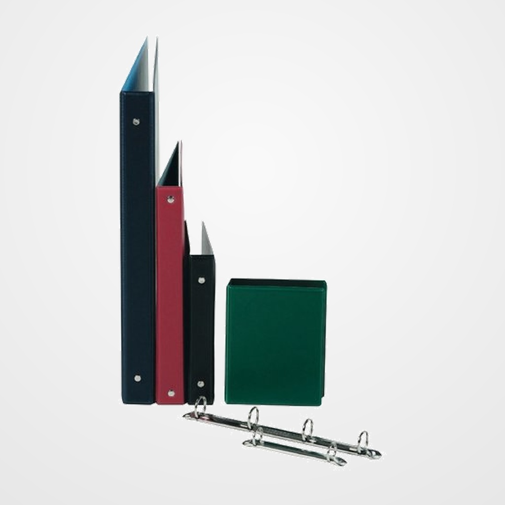 CARPETA de ANILLAS IBERPLAS PVC ESCOLAR Fº 4 an.25mm  VERDE