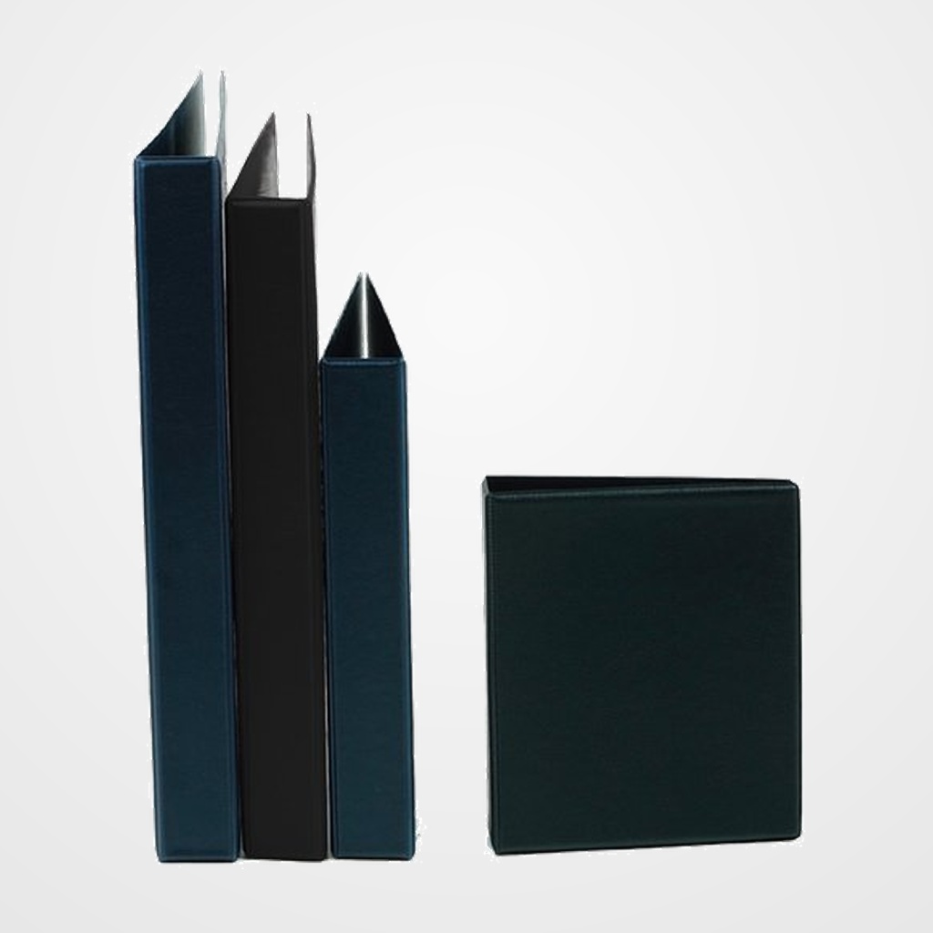 CARPETA de ANILLAS IBERPLAS PVC OFICINA Fº 4 an.MIXTAS 25mm NEGRO