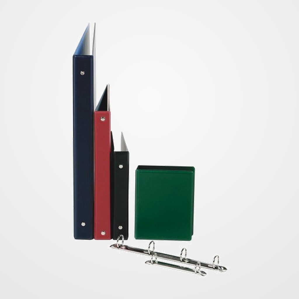 CARPETA de ANILLAS IBERPLAS PVC OFICINA 8º 2 an.MIXTAS 25mm AZUL